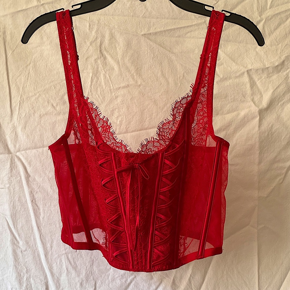 BUSTIER CORSET TOP